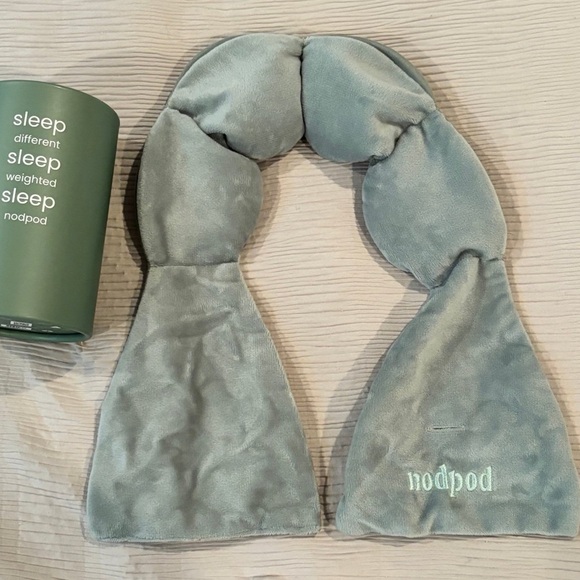 ❤️ Nodpod The Weighted Blanket for Eyes Sage NWT - Picture 13 of 15